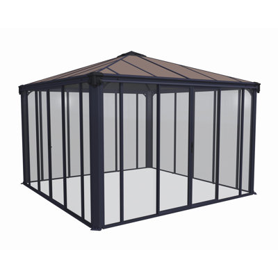 Ledro 3.6 m x 3.6 m D Enclosed Gazebo