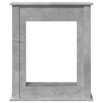 Fireplace Surround 75x87.5 Cm Engineered Wood