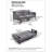 Versatile Chenille Sofa Bed with USB Port for Compact Spaces
