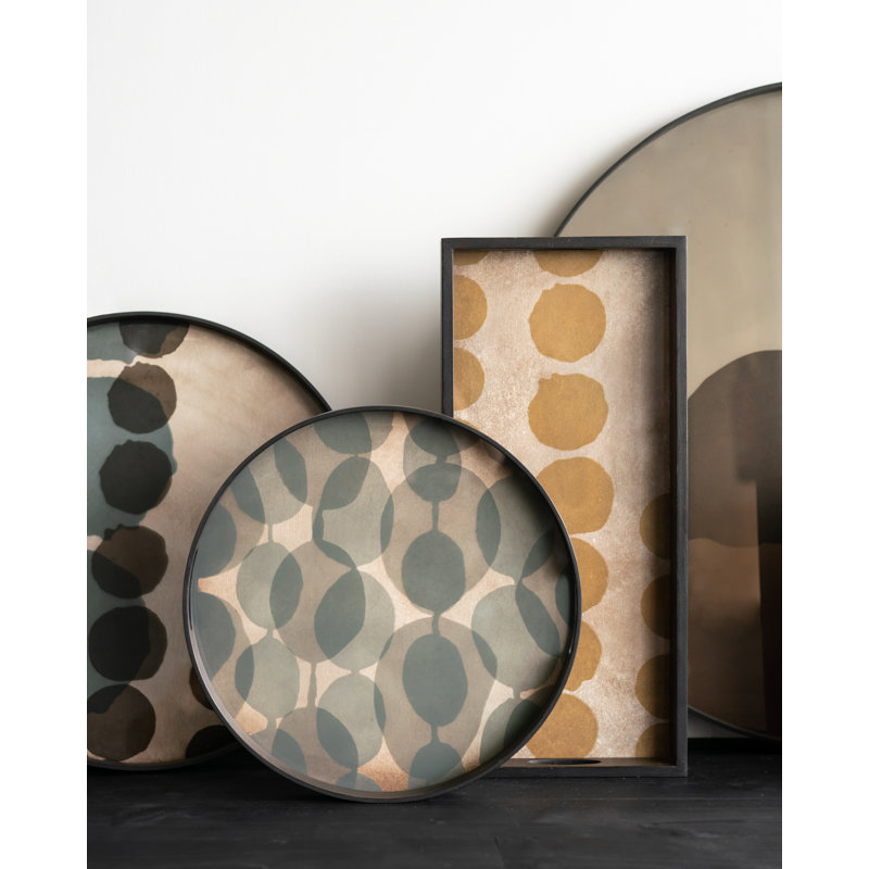 Translucent Silhouettes Decorative Tray