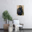 Madame Cézanne au jardin, 1880-1882 - Estampe d'art mural abstraite contemporaine-1274170180