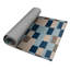 Tapis d'intérieur et d'extérieur à carreaux gris-1136124750