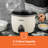 GEEPAS 2.2L Rice Cooker & Steamer with Keep Warm Function, 900W