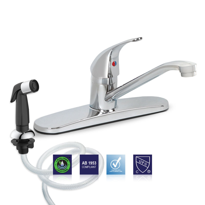 Robinet de cuisine avec douchette latérale Plumb Tech Plumb Tech