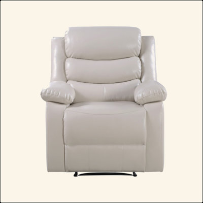 Fauteuil inclinable électrique en cuir synthétique