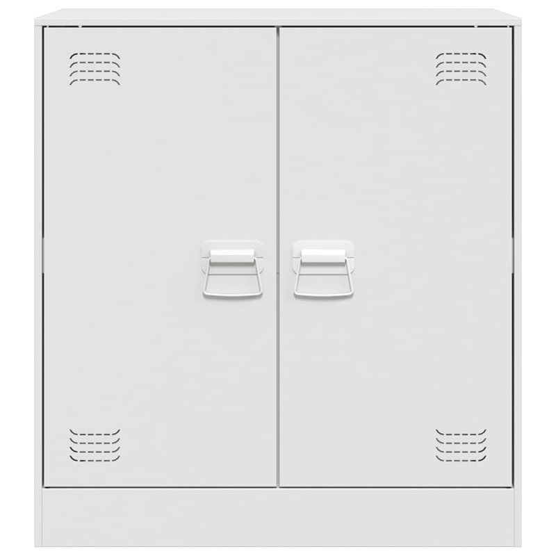Shelman Steel Accent Cabinet, White