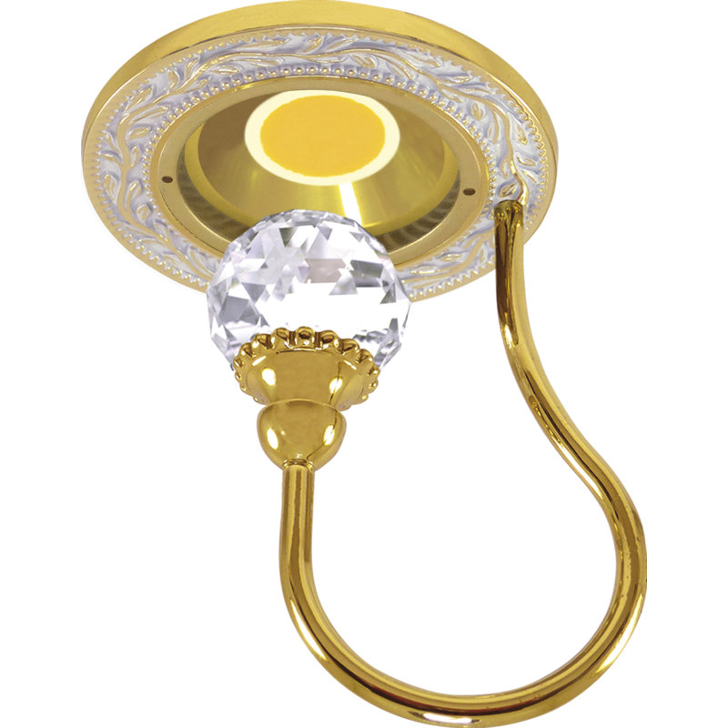 Freels 7cm Decorative Recessed Trim, Gold/White