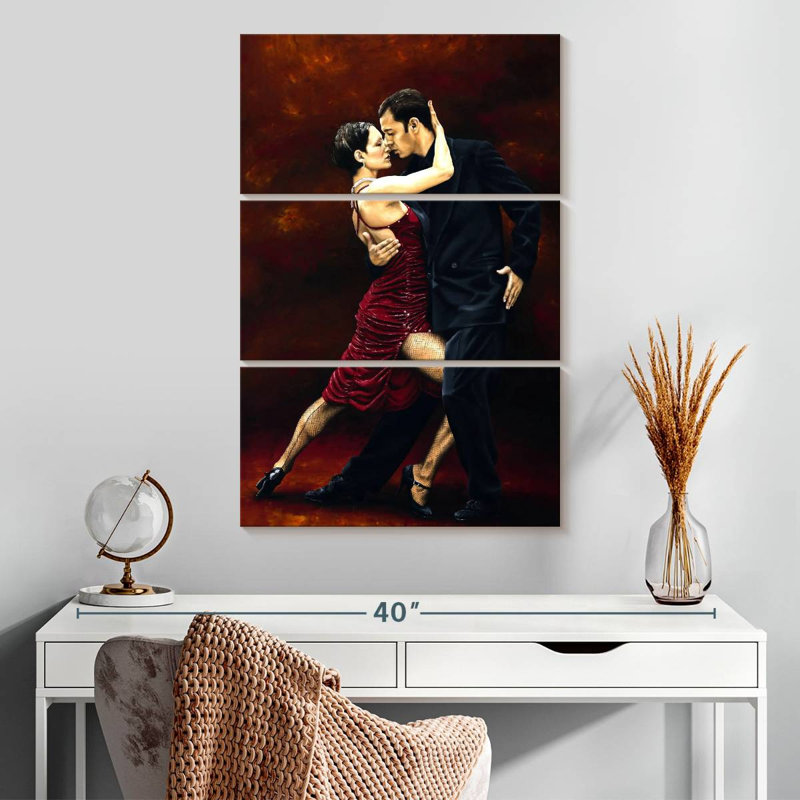 Enn That Tango Moment, H 32 po x l 20 po