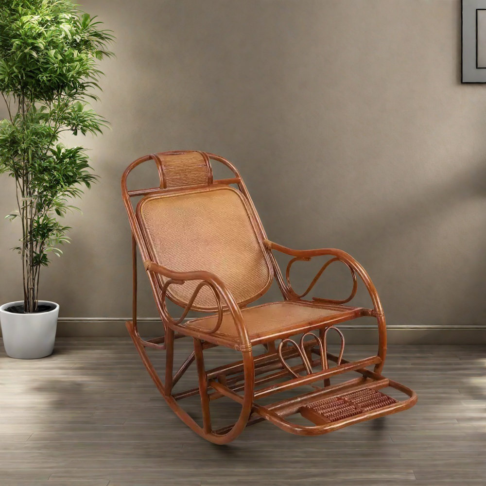 wangling hone Exquisite handmade rattan rocking chair | Wayfair