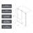 5476 Shower Door - 70Mm 304 Stainless Steel, Nano Cleaning, Adjustable & Brushed Resistance Coating-121585244