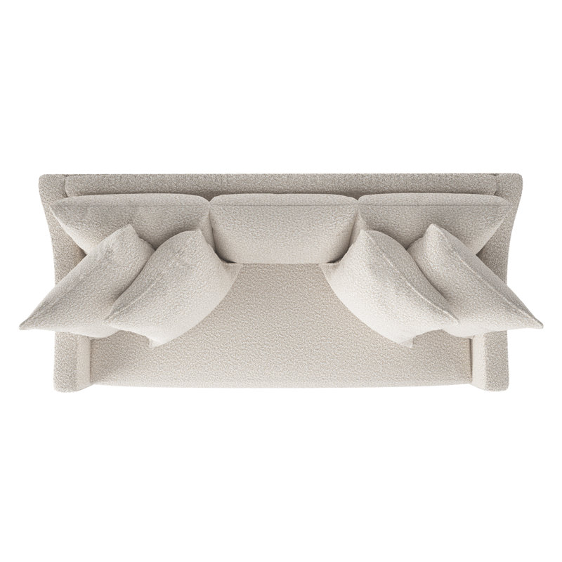 Grace Fabric Sofa, Cream Boucle 1146-002