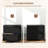 Black 2 Drawer File Cabinet For Home Office. Secure With Lock. Fits Different Sizes. Functional And Stylish. -Coated Particleboard Build. 31.1" L X 15.7" W 28.3" H. 132 Lbs Capacity. Assembly