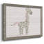 Floral girafe, reproduction d'art sur toile-1346438087-1346438083