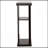 Cappuccino 2-Shelf Console Table