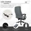 Antoinett Linen Office Chair with Headrest