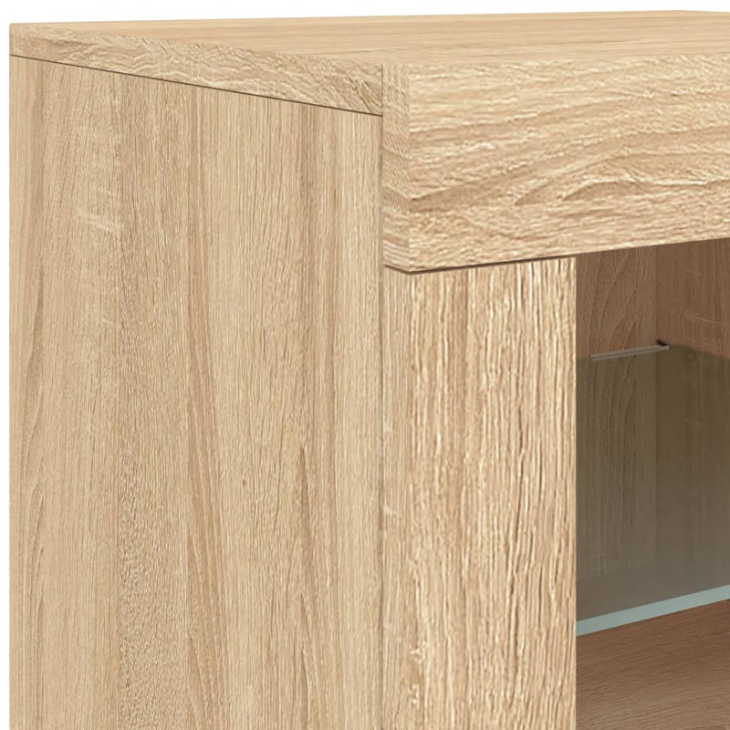 Barzykin 181.5cm Sideboard, Sonoma Oak