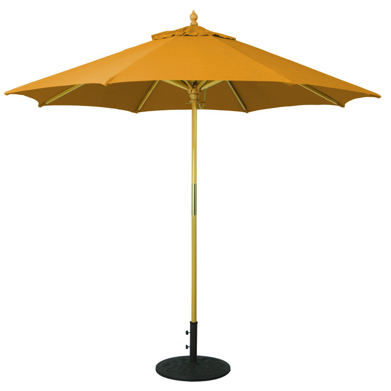 Parasol de marché 9 pi Nadasha, Toile toscane Sunbrella®