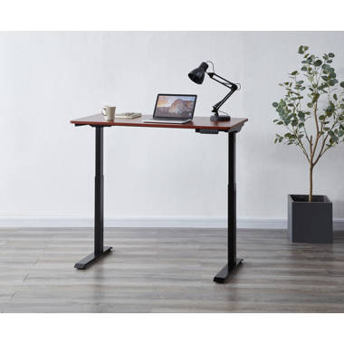 Atticus Height Adjustable Desk Black
