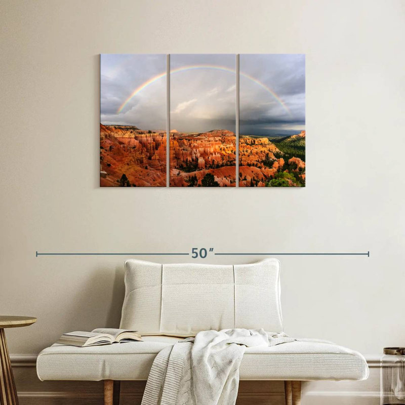 Alvord Rainbow Over Bryce Canyon, H 24 po x l 38 po