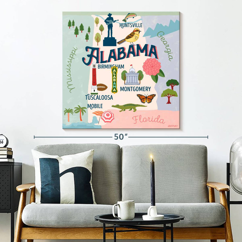 State Maps - Alabama Attractions