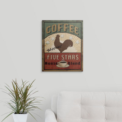 « iii », reproduction d’impression sur brissonnet, Coffee Blend Lael