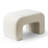 29" Upholstered Fabric Ottoman-390898897