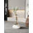 Modern Side Table with Weighted Base, Scratch-Resistant & Nano-Coated Finish - Versatile Accent Table for Living Room, Bedroom, Balcony-10497071