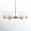 Lustre traditionnel unique à 6 lumières Adalina-659298013