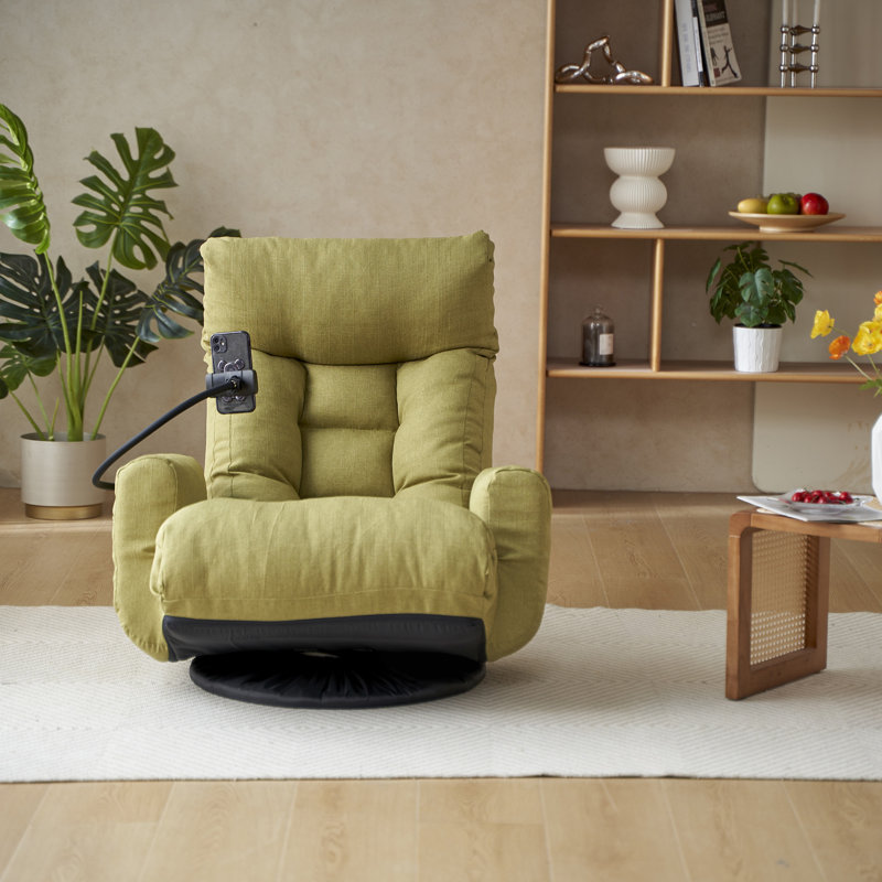 Chaise longue réglable à 360 degrés avec support ergonomique