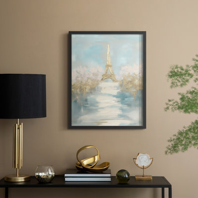 FLORAL Series DXXVIII  -Premium Framed Print -Ready to Hang - No Nails Required