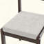 Ensemble de table de salle à manger 7 pièces avec chaises rembourrées Timberique-115684314-115684316