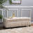 Tufted Button Storage Bench-490589670