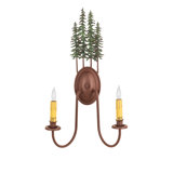 Tall Pines 2 - Light Candle Wall Light