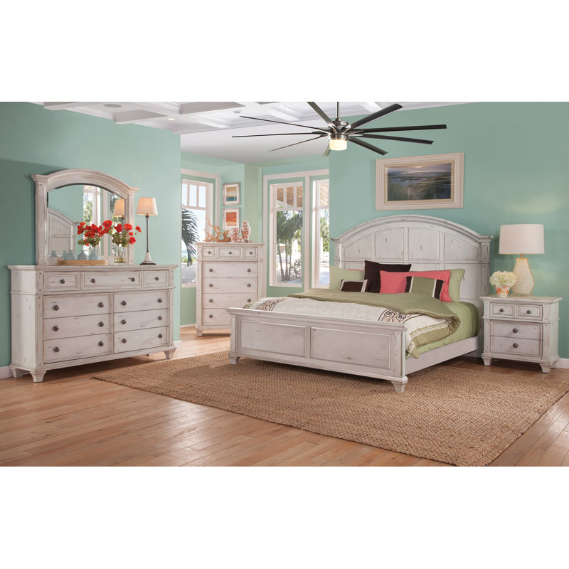 Edgartown 66'' W 9 - Drawer Dresser, Antique White