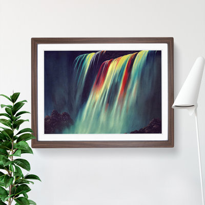 Colourful Watercolour - Single Picture Frame Print