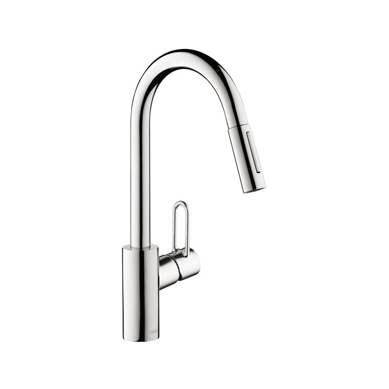 Talis Loop 16" Tall Single Handle Kitchen Faucet, Chrome