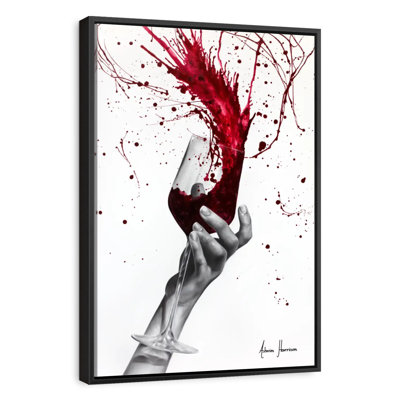 Tourbillon rouge profond
