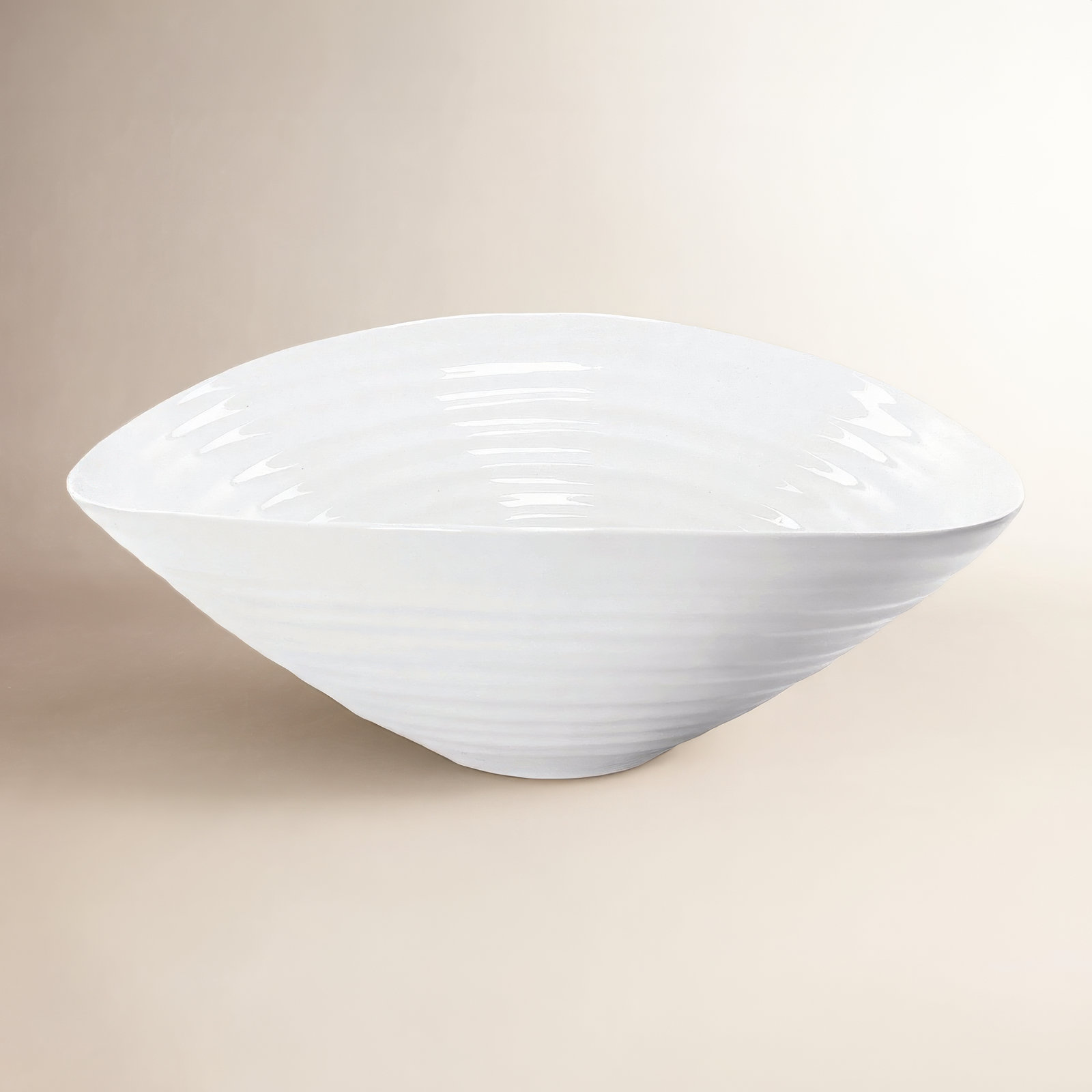Sophie Conran White Porcelain Salad Bowl, Medium