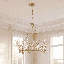  Lustre 6 lumières en laiton noble Orianna-1431911717-1431911771