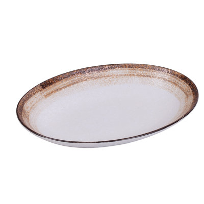 Assiette plate 14 po Rockeye