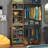 Modular Stackable 3-Shelf Storage Unit With Adjustable Shelves And Decorative Trim For Closet, Office, And Home Organization