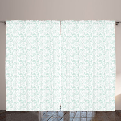 Semi Sheer Curtain Pair