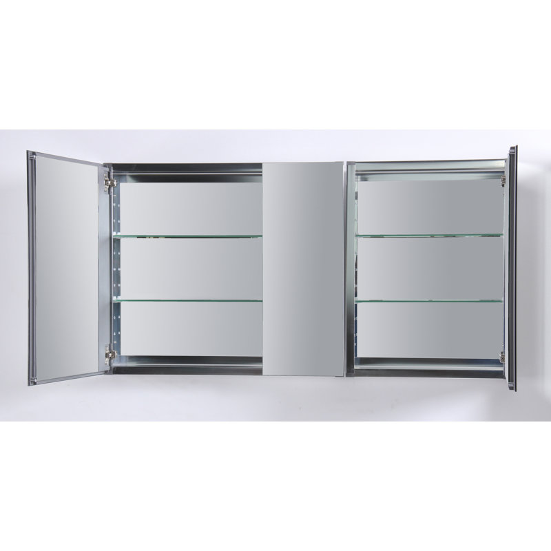 Ensemble de meuble-lavabo simple 51 po avec miroir Gordan, Gris