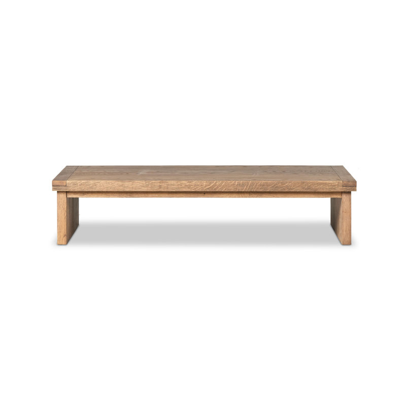 Warby Coffee Table, Worn Oak Veneer
