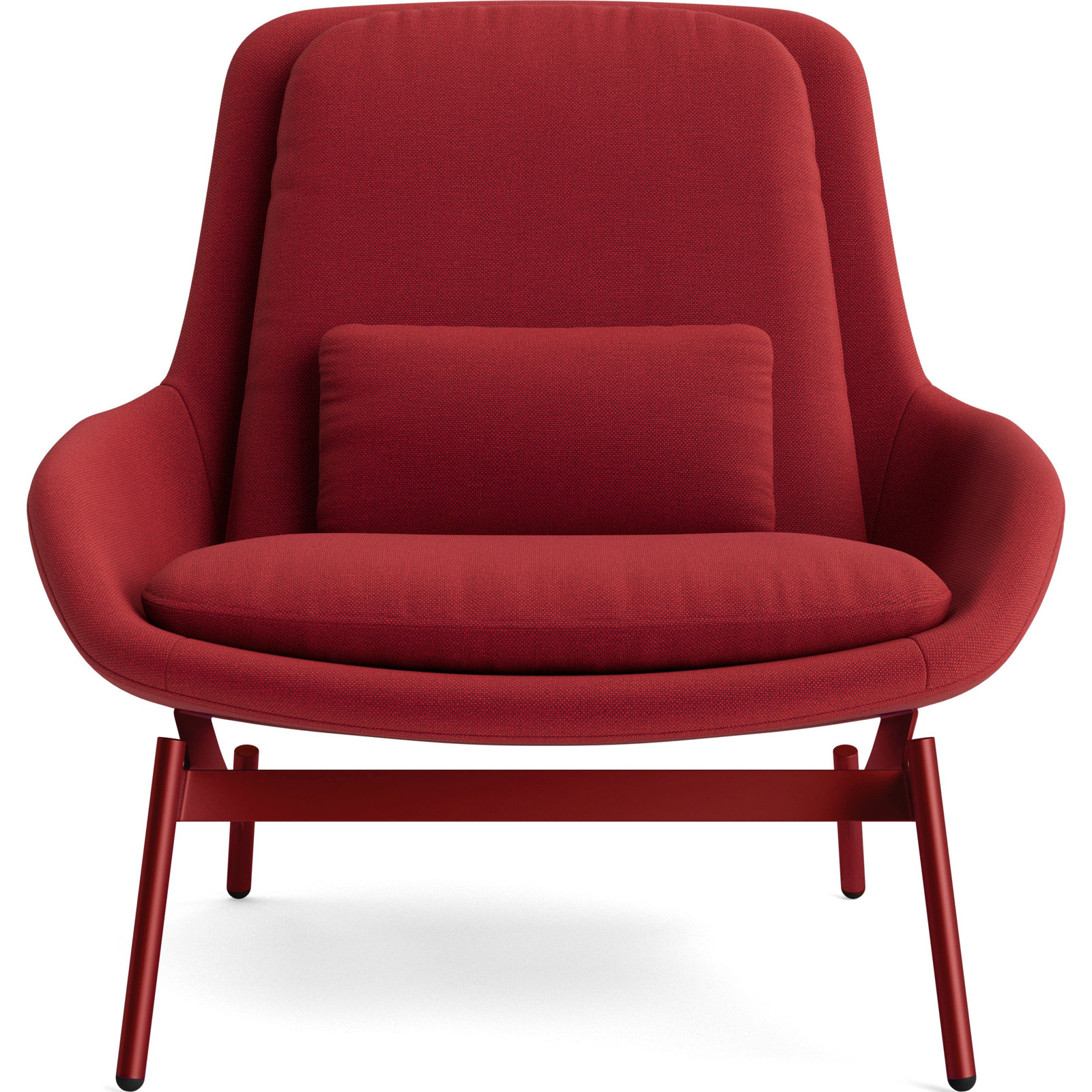 Field Upholstered Accent Chair, Kermes Cotton Blend