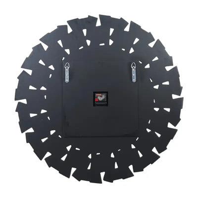 Horloge murale 32 po avec miroir
