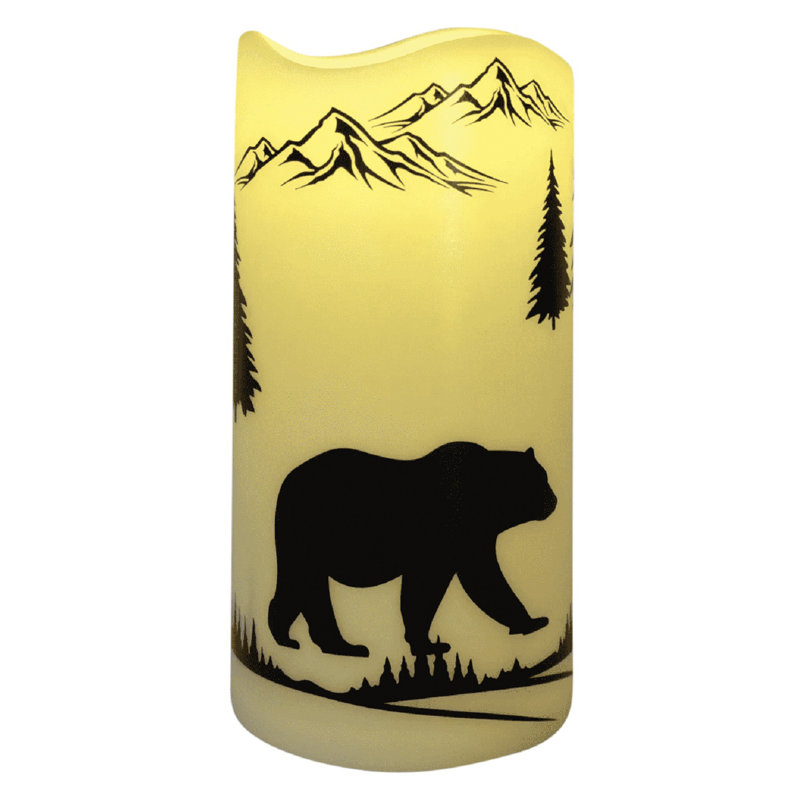 Bougie DEL sans flamme, Ours