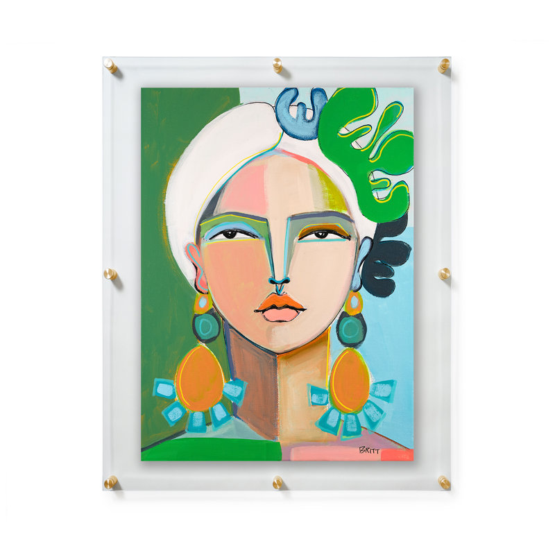 Chanel by Brittany Atkinson, 34" H x 44" W, Framed Print without Mat
