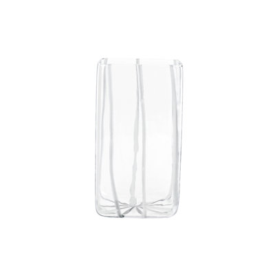 Nuovo Stripe Square Vase