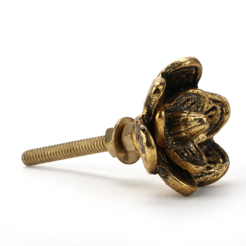 Rose 1.75" Length Novelty Knob